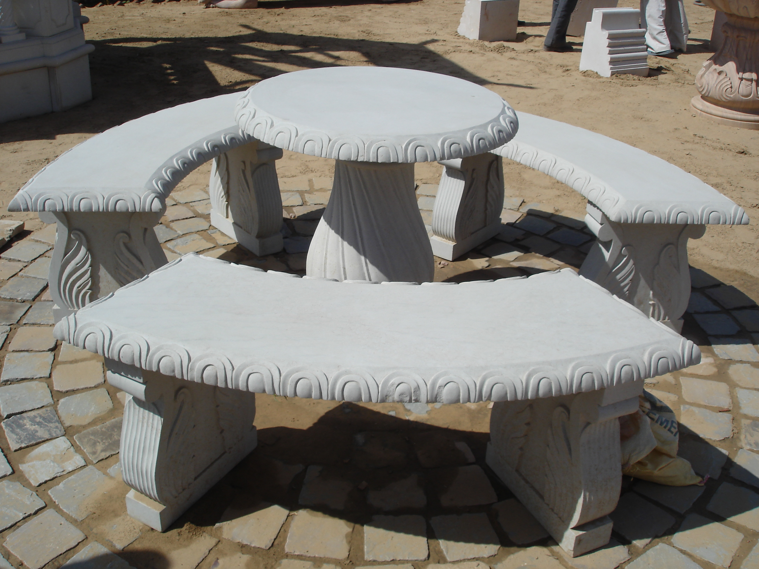 Bench and Table 1