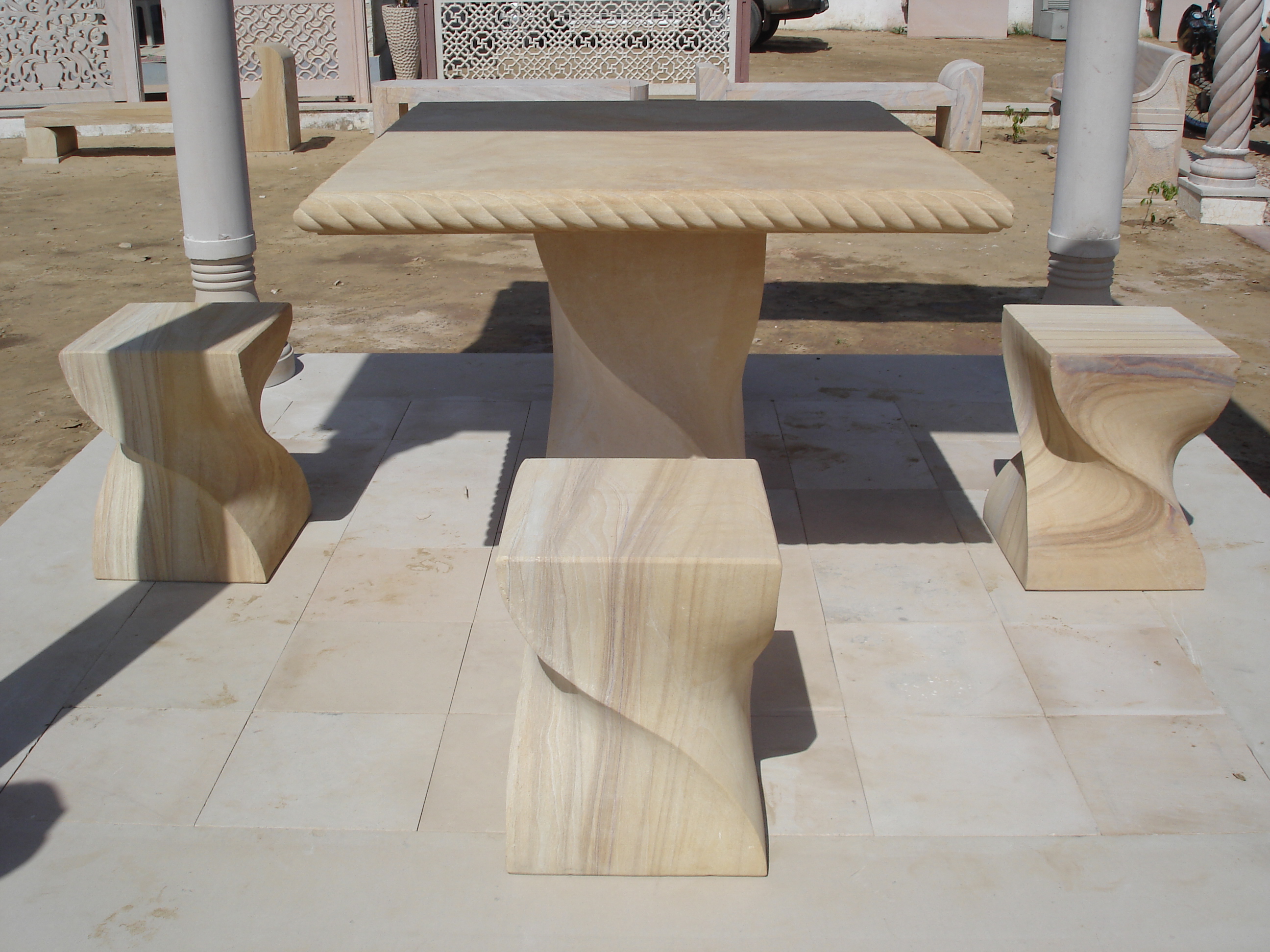 Bench and Table 2